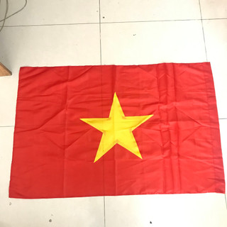 Cờ đỏ sao vàng nhiều kích thước, cờ tổ quốc vải phi bóng đẹp
