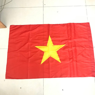 Cờ đỏ sao vàng nhiều kích thước, cờ tổ quốc vải phi bóng đẹp