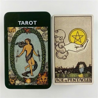 Bộ Bài Tarot Bói Smith Waite Tarot Hộp Săt Cao cấp- Bộ Bài Tarot Cao Cấp Smith Waite Tarot