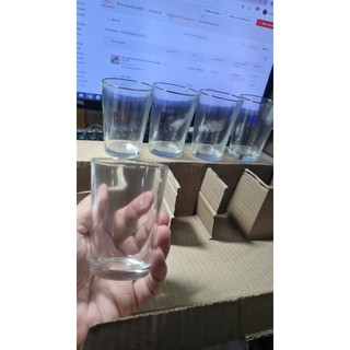 Hộp 12 chén uống rượu thủy tinh