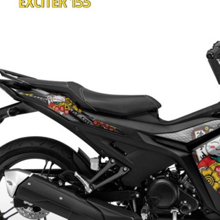 Tem trùm Exciter 155 Lucky Cat DECAL 3A
