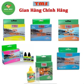[Chính Hãng] Test TMS đo các chỉ tiêu trong nước pH, KH, NO2, NH3, FE, CA/MG, CL, PO4, NO3, GH, Kali