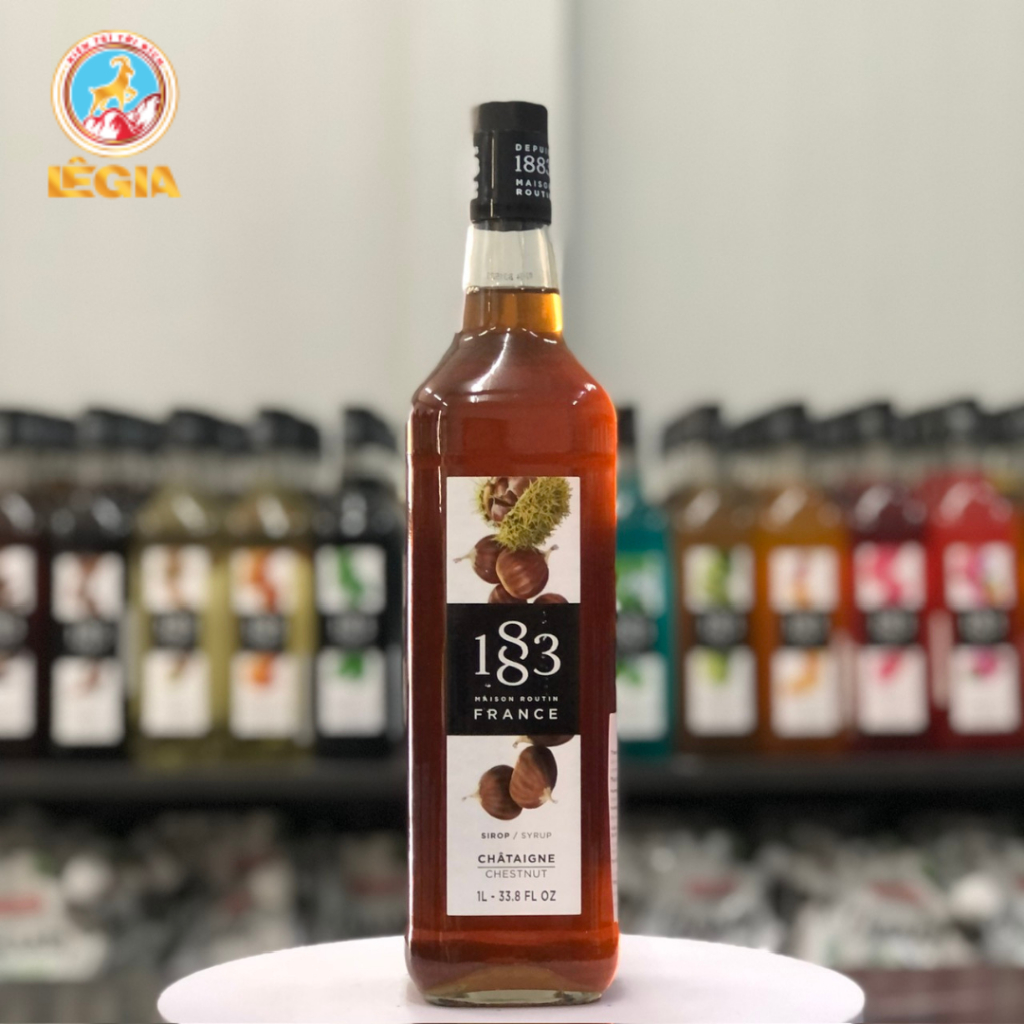 SYRUP 1883 HẠT DẺ 1L - CHESNUT 1883 SYRUP