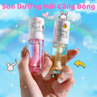 Son Dưỡng Ẩm Hương Đào Và Mật Ong, Son Dưỡng Môi Giúp Đôi Môi Căng Bóng Mềm Mịn