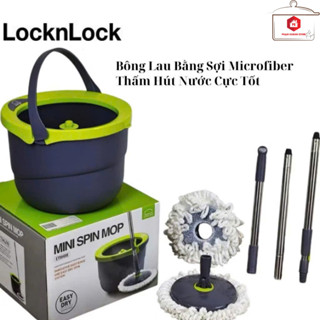 Bộ Cây Lau Nhà Xoay Tay Mini Ettom Lock And Lock
