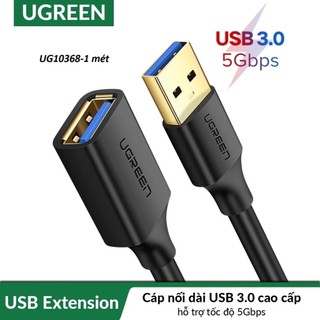 Cáp nối dài usb 3.0 cao cấp dài 1m chính hãng ugreen 10368