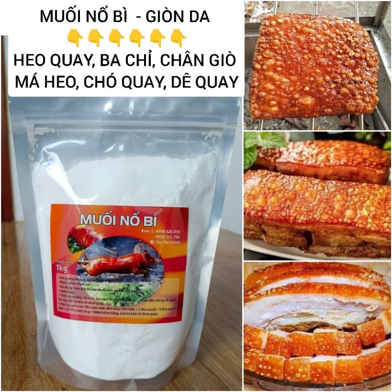 1kg Muối Nổ Bì