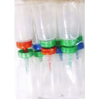Bình nhựa nhỏ .10ml x5 cái....