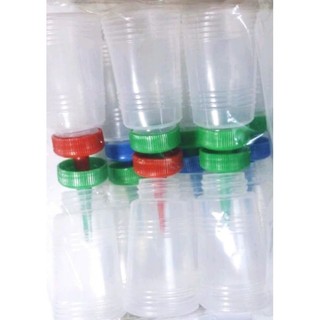 Bình nhựa nhỏ .10ml x5 cái....