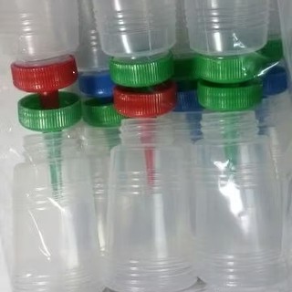 Bình nhựa nhỏ .10ml x5 cái....