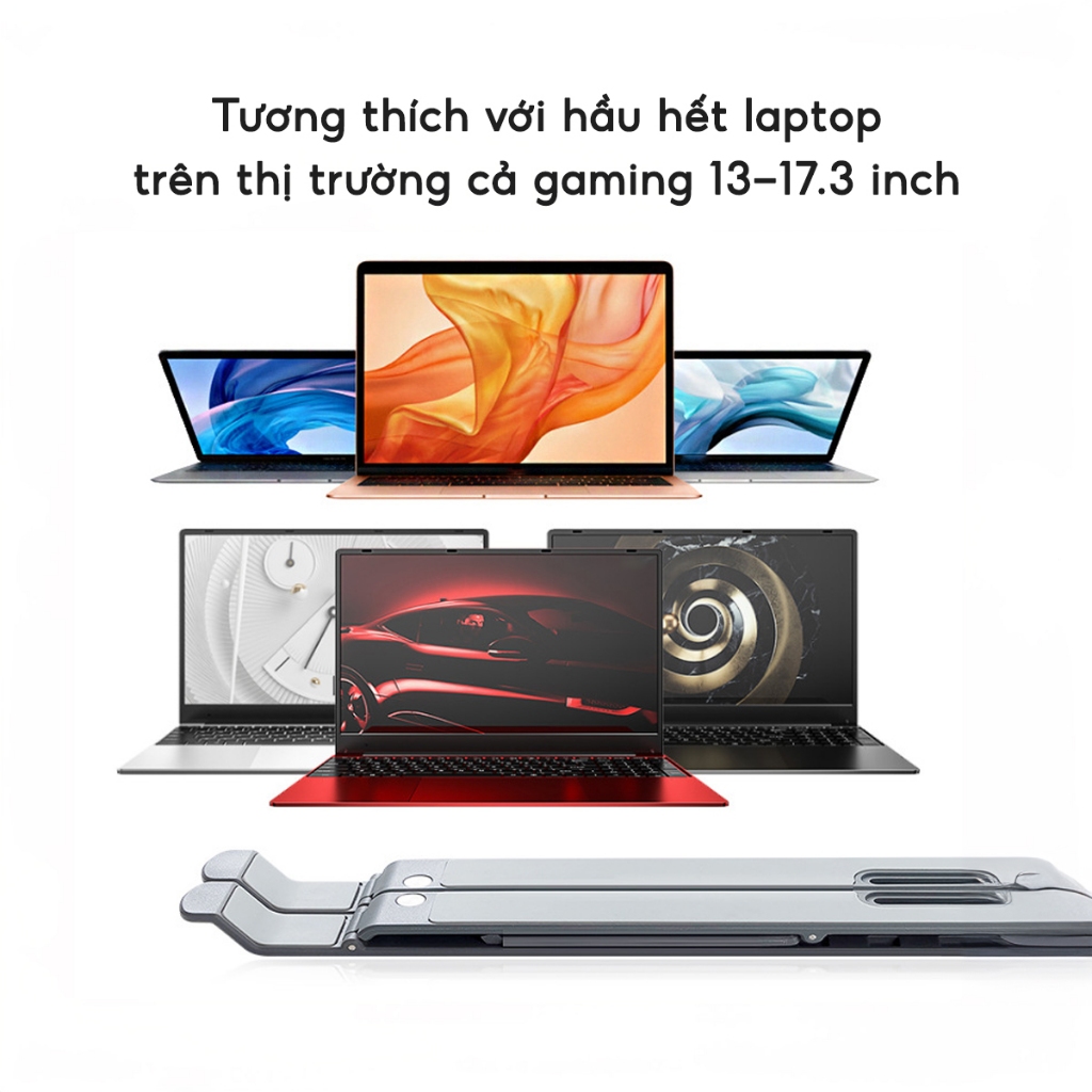 Giá Đỡ Laptop Macbook SMTech Kệ Đỡ Hợp Kim Nhôm Điều Chỉnh Độ Ca Nâng Máy Tính, Giá Đỡ Tản Nhiệt | BigBuy360 - bigbuy360.vn