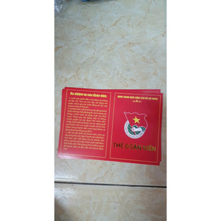 Combo 100 THẺ ĐOÀN VIÊN
