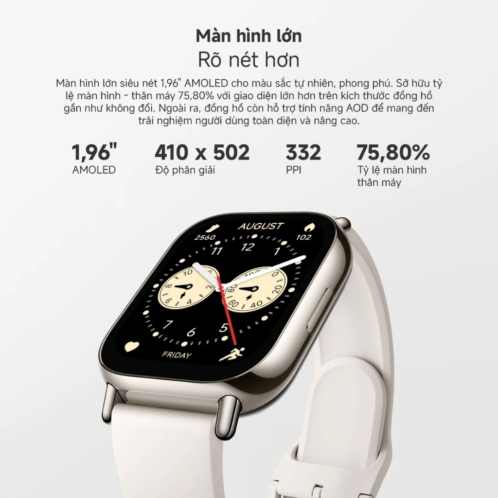 Đồng Hồ Thông Minh Xiaomi Redmi Watch 5 Lite Bản Tiếng Việt - Hàng Chính Hãng Bảo Hành 12 Tháng | BigBuy360 - bigbuy360.vn