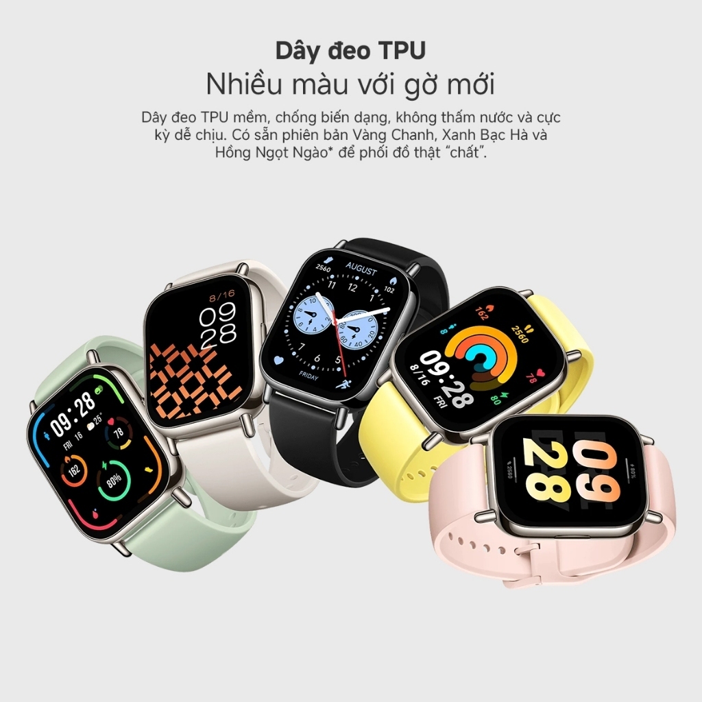 Đồng Hồ Thông Minh Xiaomi Redmi Watch 5 Lite Bản Tiếng Việt - Hàng Chính Hãng Bảo Hành 12 Tháng | BigBuy360 - bigbuy360.vn
