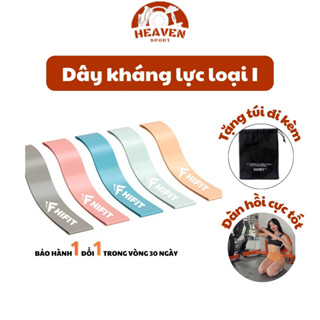 Dây Miniband Kháng lực Đàn hồi Tập Lực Sút Đá Bóng dây Tập Chân, Cơ Chân, Đùi Mông Chính Hãng HIFIT