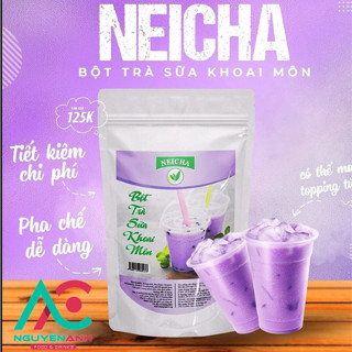 Bột Trà Sữa Khoai Môn NEICHA 1Kg tiện lợi cho các quán đồ uống