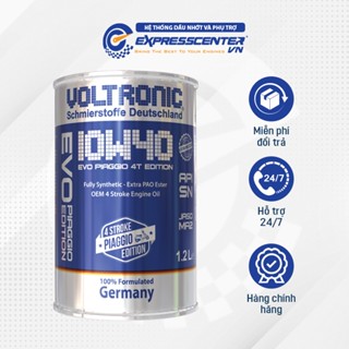 Dầu Nhớt Xe Tay Ga Voltronic EVO PIAGGIO 4T EDITION SAE 10W40 1.2L