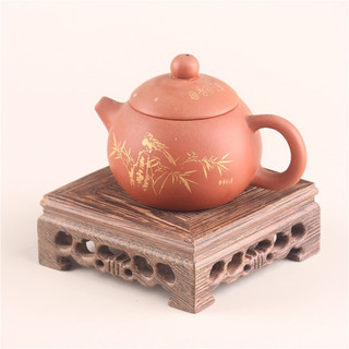Đế gỗ vuông 10x10 cm , gỗ cánh gà tự nhiên