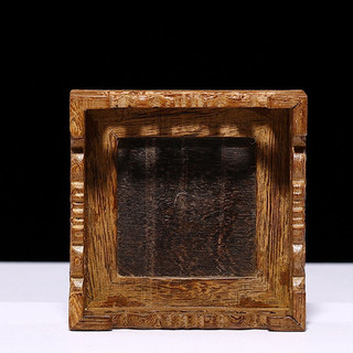 Đế gỗ vuông 10x10 cm , gỗ cánh gà tự nhiên