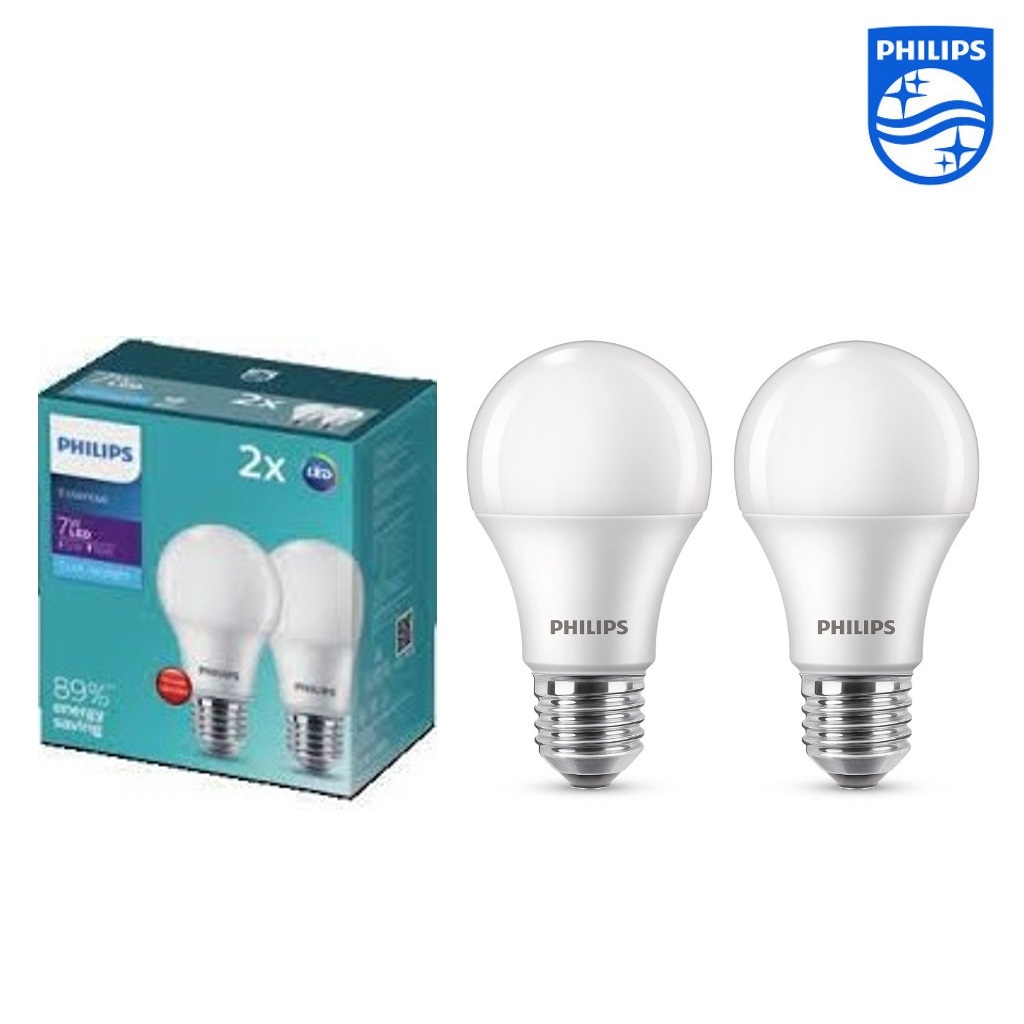(Bộ 2) Bóng LED Bulb Philips Essential E27 | 7W - 9W - 11W