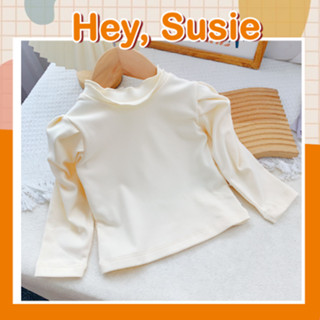 A949- Áo Nỉ Kem Cổ Bèo Tay Bồng Cho Bé Gái Size 8-21kg