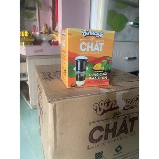 Cà phê sữa đá VinaCafé Chất Sài Gòn 240g (Mẫu mới) (10 gói/ hộp)