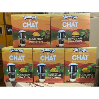 Cà phê sữa đá VinaCafé Chất Sài Gòn 240g (Mẫu mới) (10 gói/ hộp)