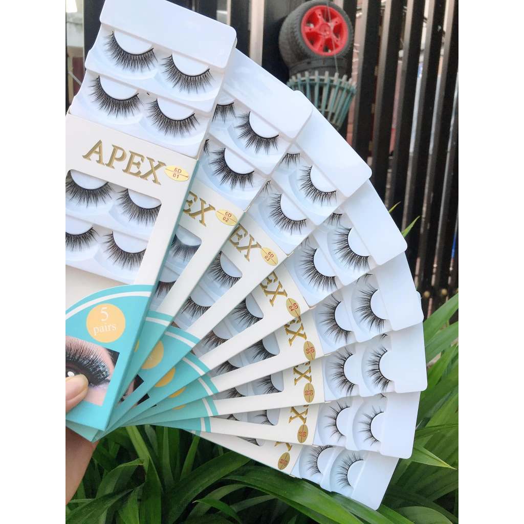 Lông mi giả Apex 6D-5 CẶP