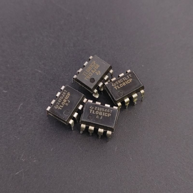 (1 con) OpAmp đơn TL081, TL081CP Jfet input tháo máy