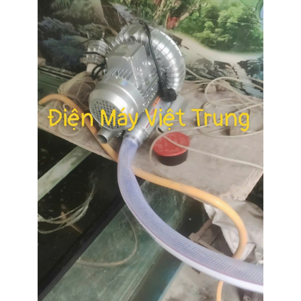 Máy sục khí oxy con sò 750w sục oxy bể kanet,bể nuôi cá,bể xử lí nước thải