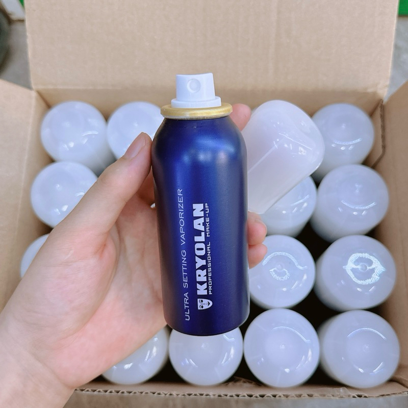 Khoá Nền Kryolan Buôn Sỉ Xịt khóa nền Kryolan Ultra Setting Vaporizer Hàng Đức Dung Tích 100ml [Chín