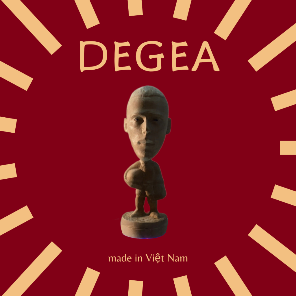 Tượng gỗ David Degea, Tuọng cầu thủ, Tượng gỗ, đồ decor
