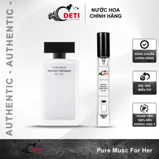   Auth - 10ml  Nước hoa nữ Narciso Rodriguez For Her Pure Musc chính hãng chai chiết 10ml 20ml 