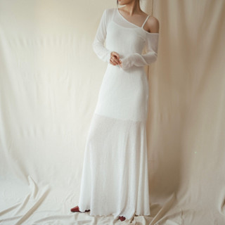 [Gabyli Label] Đầm thun dài lệch vai dáng đuôi cá - NADIA DRESS