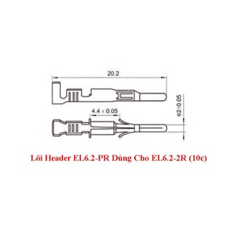 Lõi Header 5559, 5557, CH5.08, SM, Molex (10 Chiếc)
