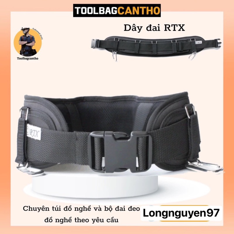 Dây đai đeo túi đồ nghề điện RTX
