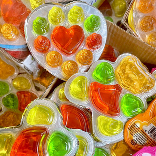 Thạch vỉ cute vị trái cây (vỉ 35g), đồ ăn vặt