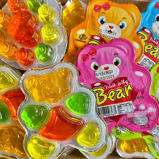 Thạch vỉ cute vị trái cây (vỉ 35g), đồ ăn vặt