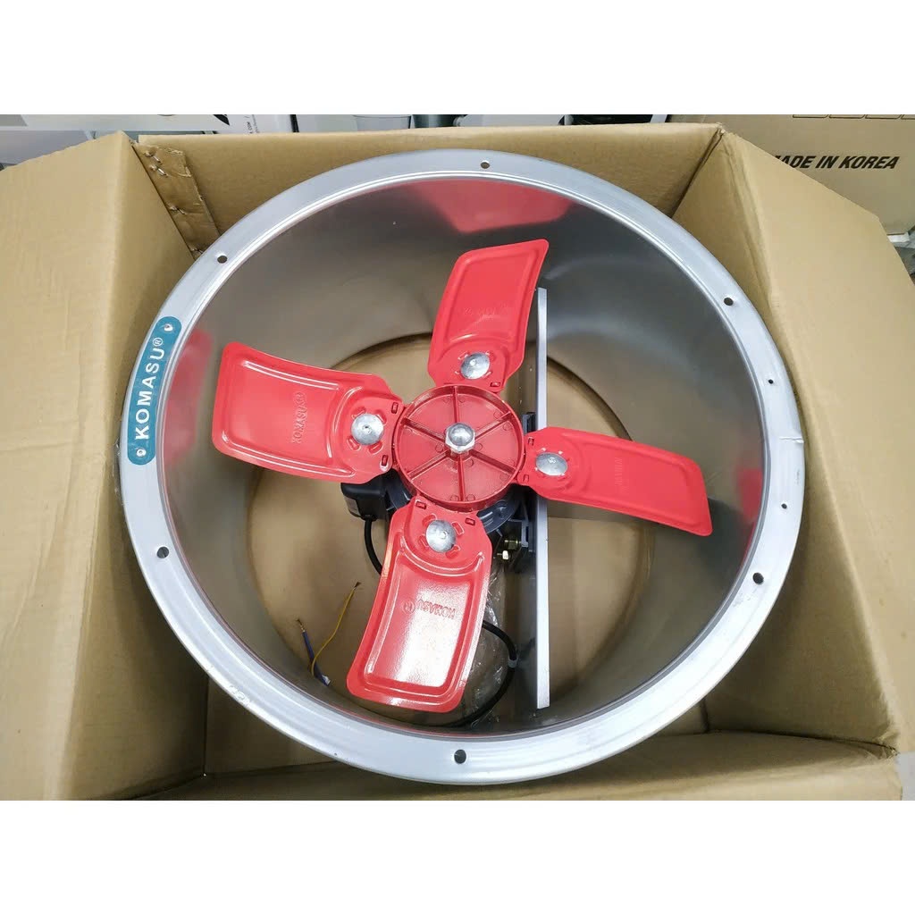 Quạt thông gió Komasu tròn cánh vát KM60T