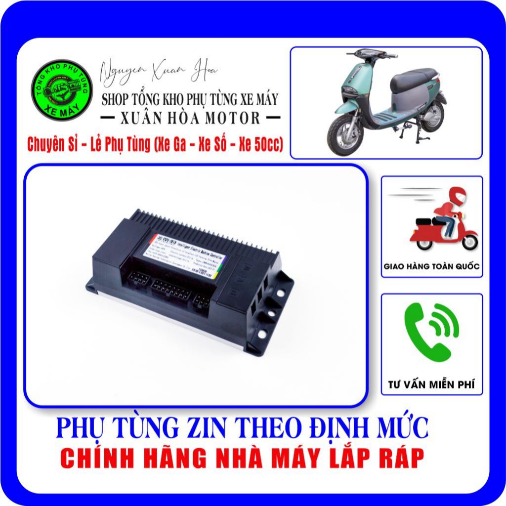 IC/ Khiển 60V Xe điện Gogo Dibao (Loại đúc, không dây) - Hàng nhập khẩu cao cấp, chính hãng nhà máy 