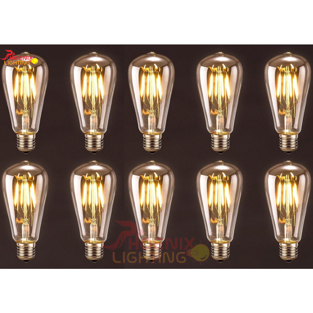 BÓNG EDISON - ST64 - COMBO 10 BÓNG LED EDISON - Đèn Phượng Hoàng