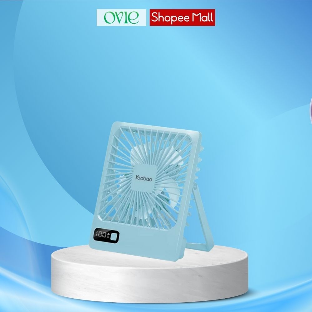 Quạt tích điện để bàn YOOBAO Q3C pin 5000mAh