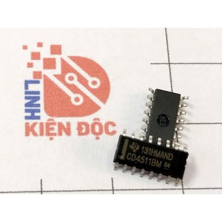 Combo 10 con CD4511BM, CD4511 SOP-16 IC