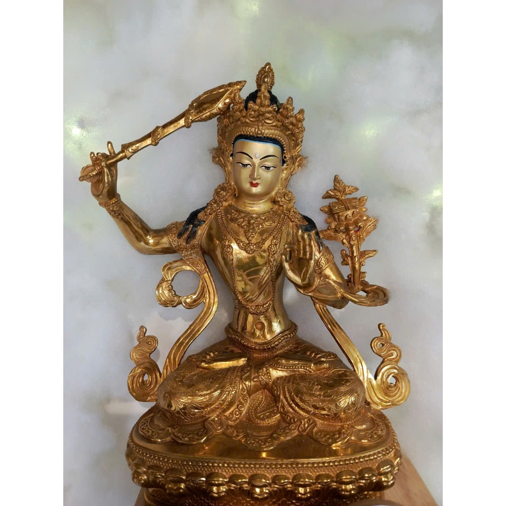 Tượng đồng - Tượng Văn Thù Sư Lợi Bồ Tát