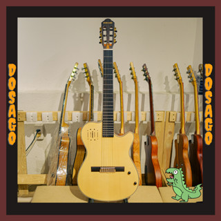 Đàn Guitar Classic DOSAGO Telecaster Dáng Semi Cổ Điển Âm Thanh Tuyệt Vời Thùng Mỏng Chuyên Thu Âm và Diễn Sân Khấu