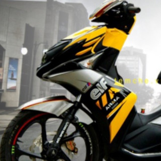 Tem trùm Nouvo 5 ELF VÀNG, ĐEN, BẠC RỰC RỠ - By DECAL 3A