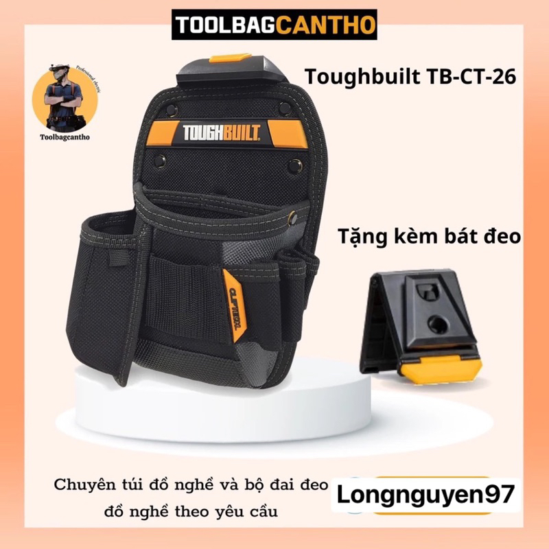 TÚI ĐỒ NGHỀ TOUGHBUILT TB - CT - 26