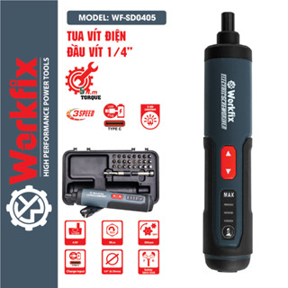 Máy Vặn Vít Mini WORKFIX WF-SD0405 Lực siết 5Nm - 3 Tốc độ - Động cơ Không chổi than 