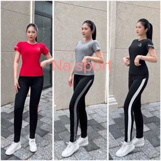 ( bộ viền quần) Bộ tập gym yoga aerobic nữ , set thể thao nữ , bộ cộc tay quần dài chạy bộ