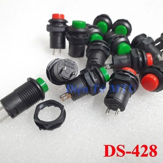 Nút nhấn tự giữ DS-428 12mm (Nút nhấn giữ)